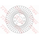 Set disc frana TRW DF6208S Fata