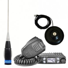 Statie radio CB Avanti Micro cu antena ML145 si baza 145PL foto