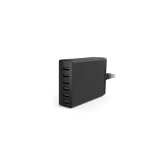 Incarcator 5V 6xUSB cu 2A USB negru