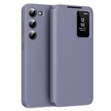 Husa tip carte Samsung Galaxy S23 Plus SmartView Series, mov