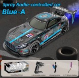 Masina cu telecomanda Drift 4x4, lumini, efect de fum (abur), incarcare USB, acumulator inclus 3.7V, 28x12.5x7.7cm