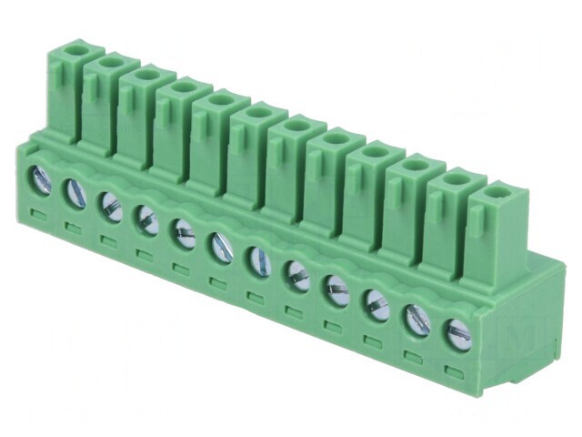 Regletă de conexiuni 3,81mm 12 piste