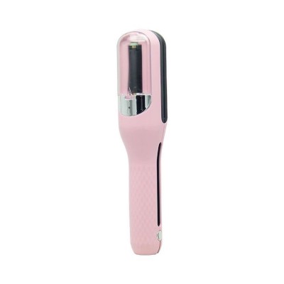 Aparat de Reparare a Varfurilor Despicate, Flippy, Netezirea Firului de Par, din ABS+PC, cu Ioni Negativi, Baterie 500 mAh, 24.8 x 5.3 x 5 cm, Roz foto