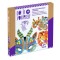 Joc creativ DIY Masti animale din jungla, Djeco
