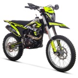 Motocicleta Cross/Enduro Asix XB88 A3, 250cc, roti 21/18", culoare negru/lime, p... Cod Produs: MX_NEW A6XB88A3CB250-F21/18-5