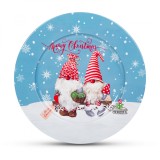 Tava de Craciun - metal - elf - 33 cm