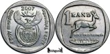 2007, 1 Rand (Hern# Ng20) - Africa de Sud