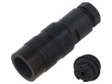 Conector BINDER M16 mufă mamă 14 pini 3A 60V cod 09 0452 70 14 pentru lipire cablu