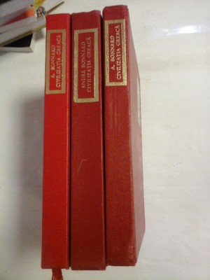 CIVILIZATIA GREACA (3 Volume) - A. BONNARD foto
