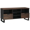 VidaXL Cabinet TV cu sertar Maro 100 x 33 x 46 cm Lemn masiv de mango