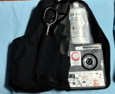 Compresor roata si spuma etansare, carlig remorcare Volkswagen Seat Skoda Audi foto