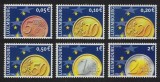 Luxemburg 2001 - Monedele euro, serie neuzata