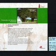 Portugalia, 2005 | Protejarea naturii - Expo TAIPEI - Copaci, plante | MNH | aph