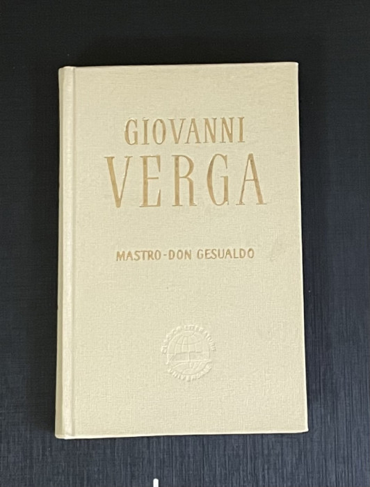 mastro - don gesualdo de giovanni verga cartonata colectia clu