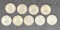 Lot Monede Argint Marea Britanie foto