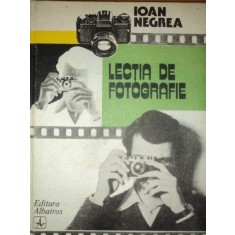 LECTIA DE FOTOGRAFIE de IOAN NEGREA 1984