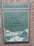 MEMORIAL DE RAZBOI (AUGUST-OCTOMBRIE 1916)-GENERAL TRAIAN MOSOIU