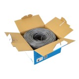 UTP CAT5e PNI U05 cable with 4 twisted pairs of 0.40 mm CCA wires, for 1 Gigabit internet and surveillance systems, 305m roll