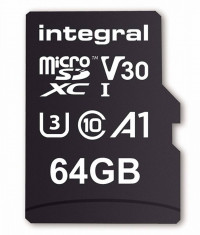 Card de memorie Integral 70V30 64GB Micro SDXC Clasa 10 UHS-I + Adaptor SD foto