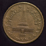 10 euro cent Slovenia 2007, Europa