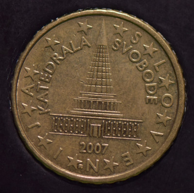 10 euro cent Slovenia 2007 foto