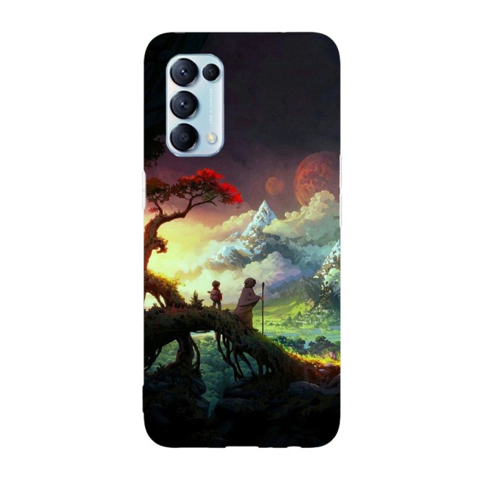 Husa compatibila cu Oppo Find X3 Lite model The worm world saga, Silicon, TPU, Viceversa