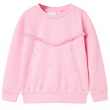 Bluzon pentru copii, roz, 104, vidaXL