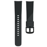 Cumpara ieftin Curea silicon, compatibila Samsung Galaxy Watch 4 Classic, 46mm, telescoape Quick Release, Black