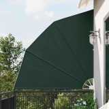 VidaXL Ecran de intimitate pentru balcon Verde &icirc;nchis 210 x 210 cm