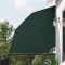 vidaXL Ecran de intimitate pentru balcon Verde &icirc;nchis 210 x 210 cm 42000937