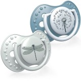 LOVI Botanic 6-18m suzetă Boy 2 buc