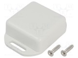 Carcasă universală HAMMOND 35mm x 35mm x 15mm cu lame de fixare