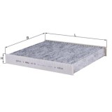 Mahle Filtru, aer habitaclu