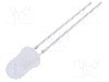 Dioda LED, 5mm, ro&amp;#351;ie, 18000...20000mcd, 20mA, 1,8...2,6V, OPTOSUPPLY - OS5RAA5A32A-0.5
