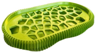 Sapuniera 3D, model Wave, Lime foto