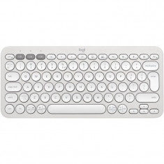 Tastatura Bluetooth Logitech Pebble Keys 2 K380s, Multi-Device, Tonal White