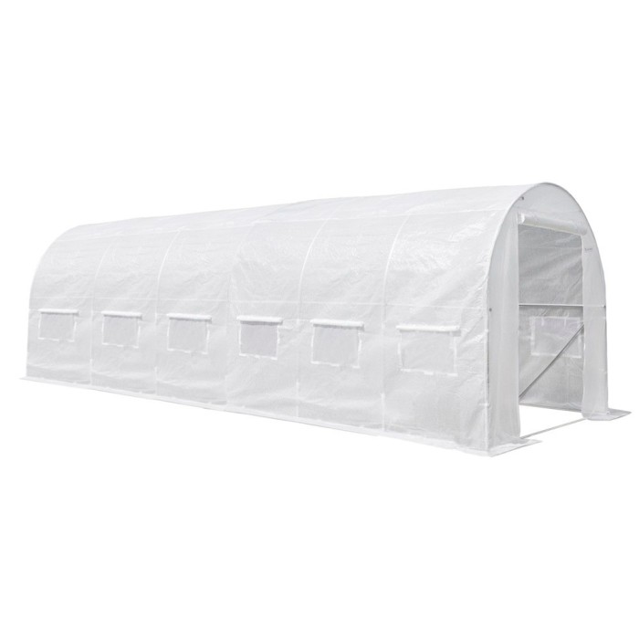 Cort din folie 200x300x600 cm cu cadru ranforsat + folie albă