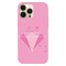 Husa compatibila cu Apple iPhone 15 Pro Max, Viceversa, model Diamond Pink Panther , Silicon, TPU