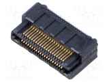 Conector PCB-PCB hermafrodit 40 PIN 0,5mm LSHM aurit SMT SAMTEC