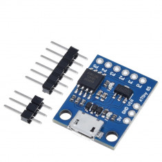 Placa de dezvoltare compatibila Arduino cu ATtiny85 si microUSB (a.1190)