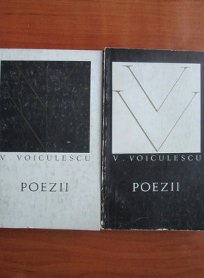 Vasile Voiculescu - Poezii 2 volume foto