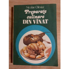 Preparate culinare din vinat- Nicolae Olexiuc