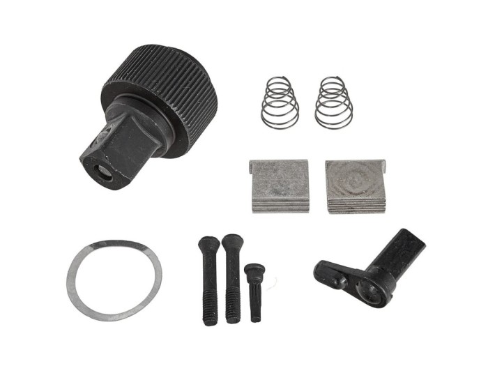 Kit pentru reparare cheia cu clichet cu cap flexibil si maner telescopic, 3 / 8&quot;, Geko G10129A