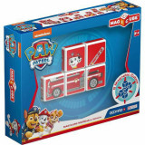 Set Constructie Magnetic Magicube Paw Patrol Pompierul Marshall