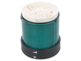 Semnalizator LED Verde 24V IP65 &Oslash;70mm