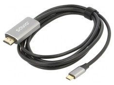 Adaptor HDMI HDCP 2.3 USB-C Aurit foto