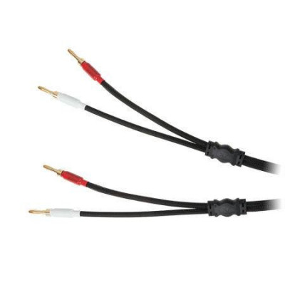 Cablu difuzor Profesional cu mufe tip banana 3m AWG16 1.5mm cupru Kruger&amp;amp;Matz KM0334 foto