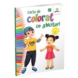 Carte de colorat cu ghicitori