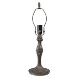 Cumpara ieftin Baza veioza Tiffany polirasina maro 15x42 cm E27