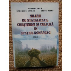 Milenii de statalitate, crestinism si cultura in spatiul romanesc, vol. 3